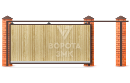 Ворота откатные 9 метров 9000×2200 ЗМК-8165