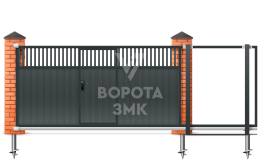 Откатные ворота Hormann 2250×2550 ЗМК-6934