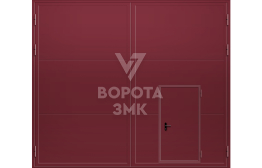 Ворота противопожарные EI-60 5000×4500 ЗМК-4841